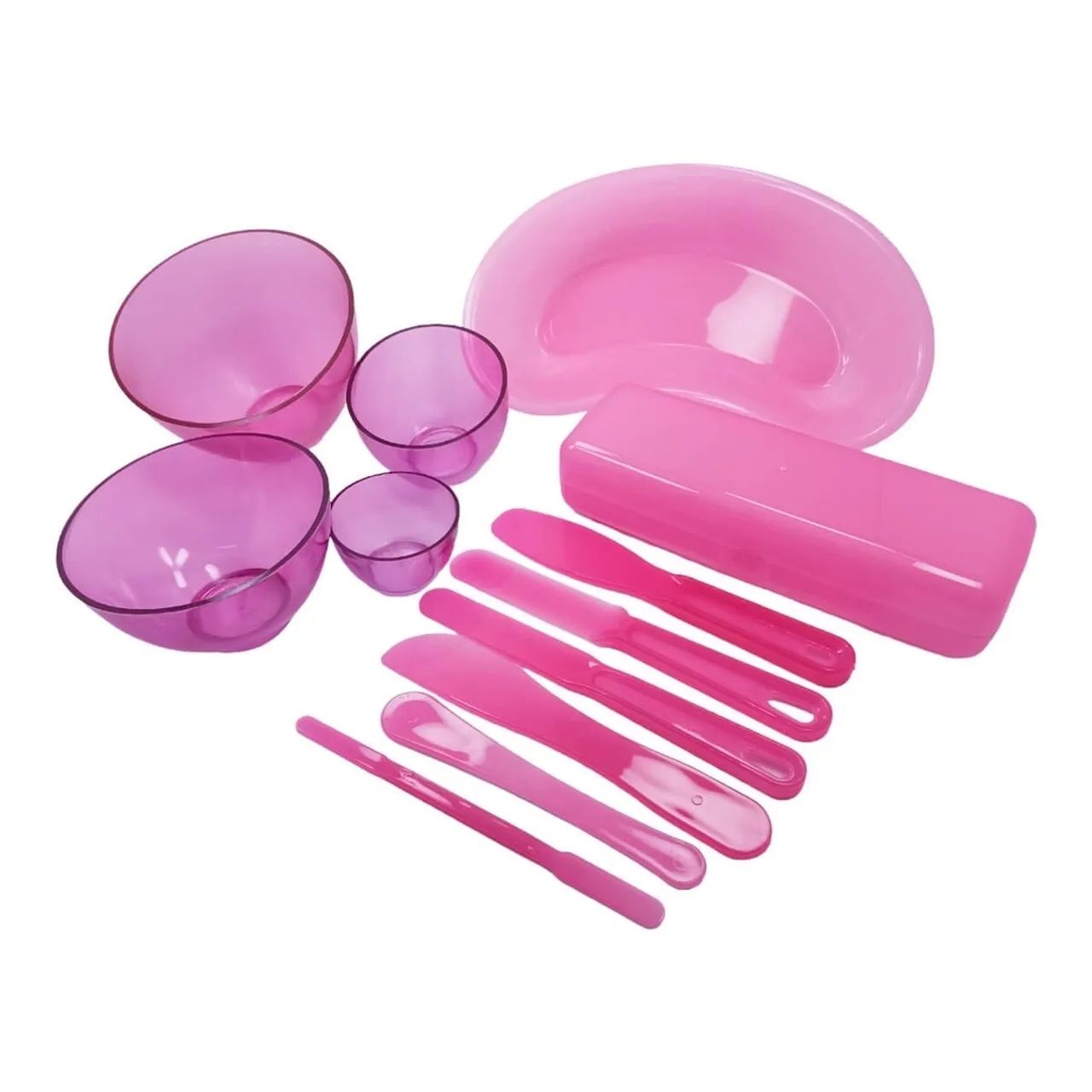 Kit de cubeta e espátula 