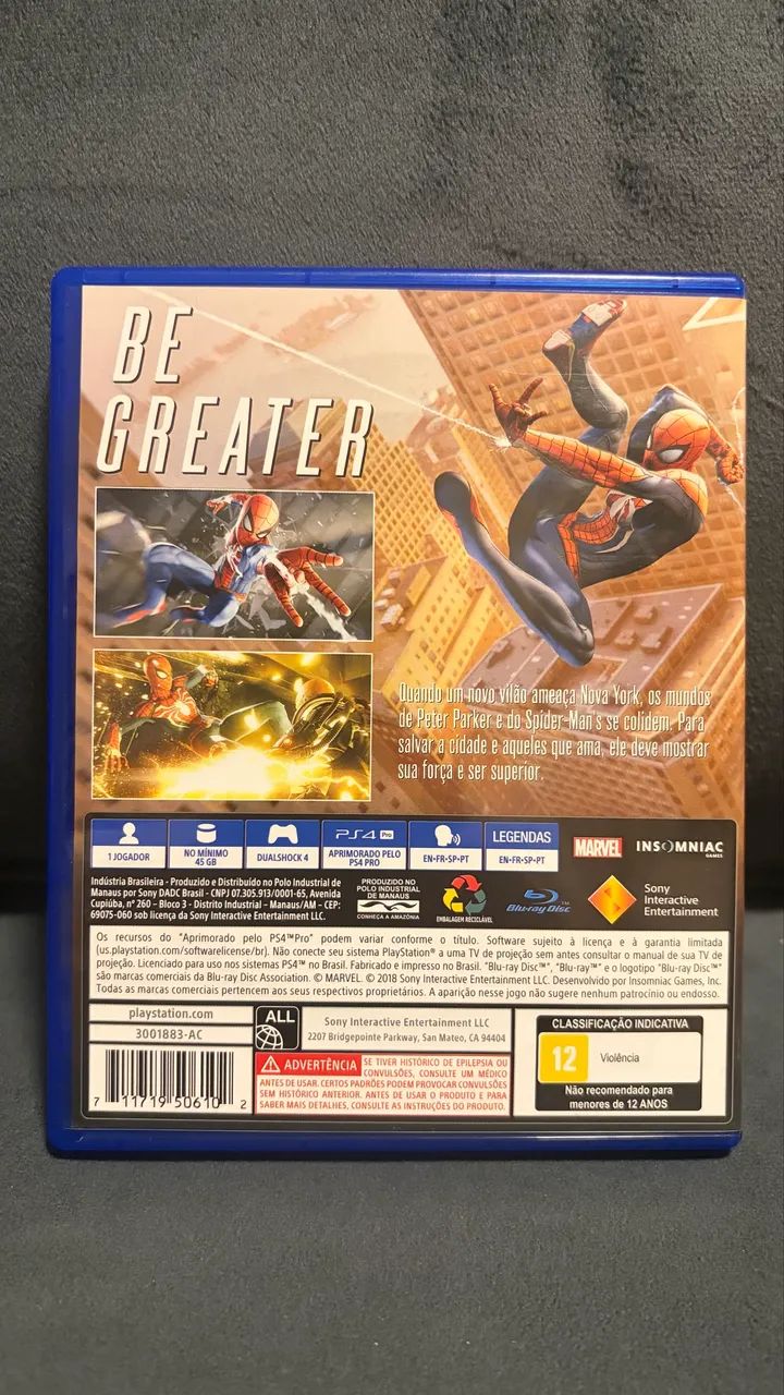 Marvel Spider Man - PS4 Original - Foto 3