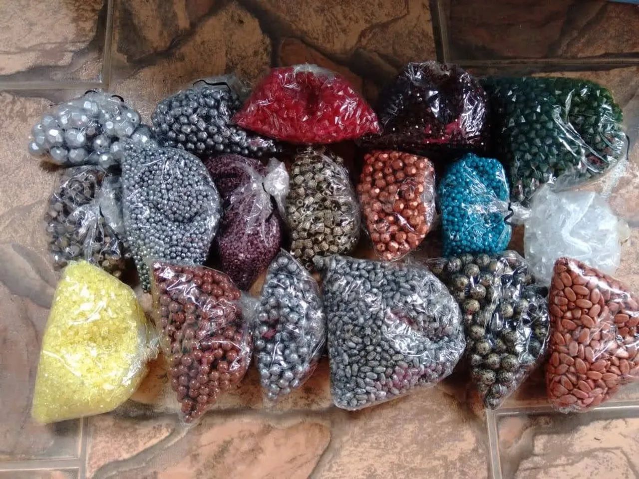 Miçangas e acessórios para bijuterias - Foto 3
