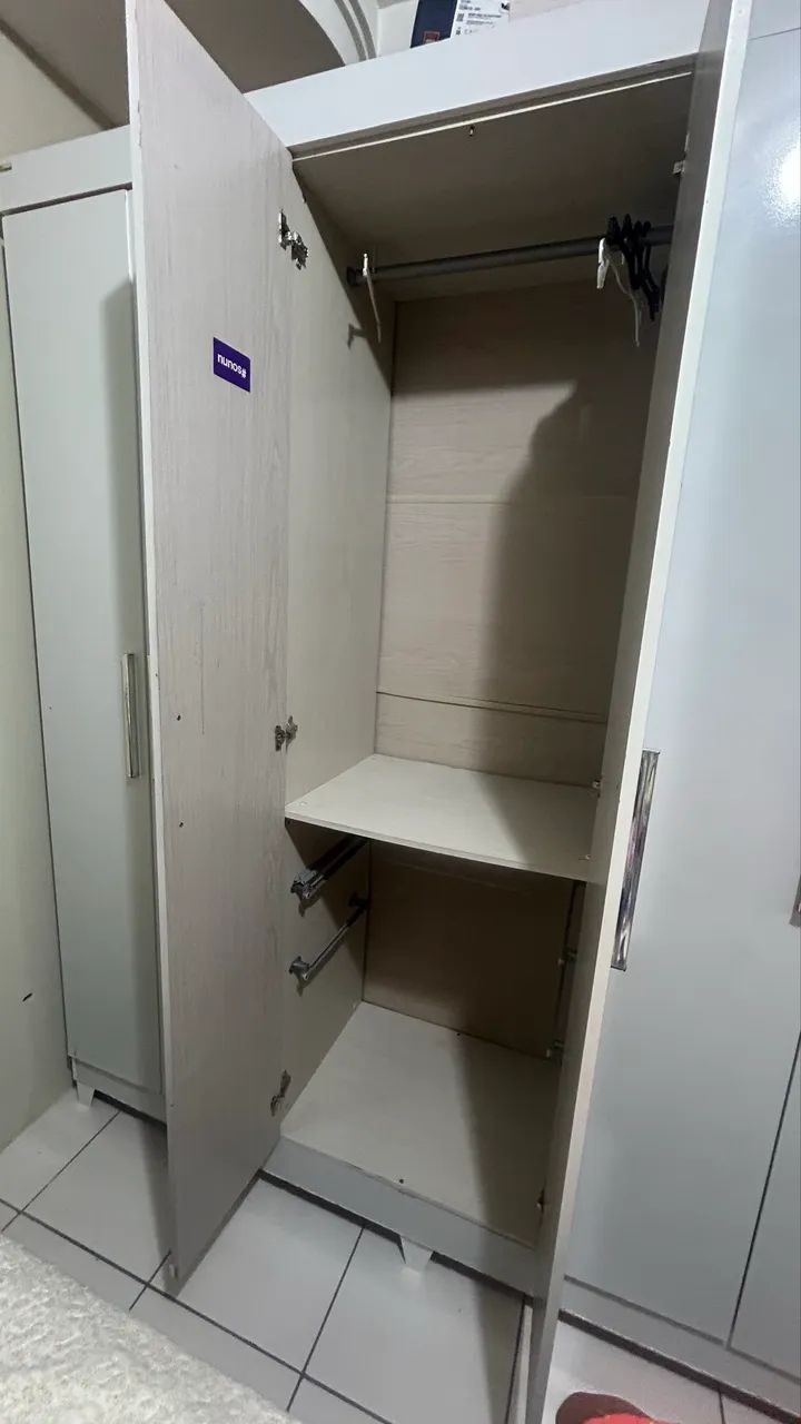 Guarda-roupa 6 portas Branco  - Foto 3