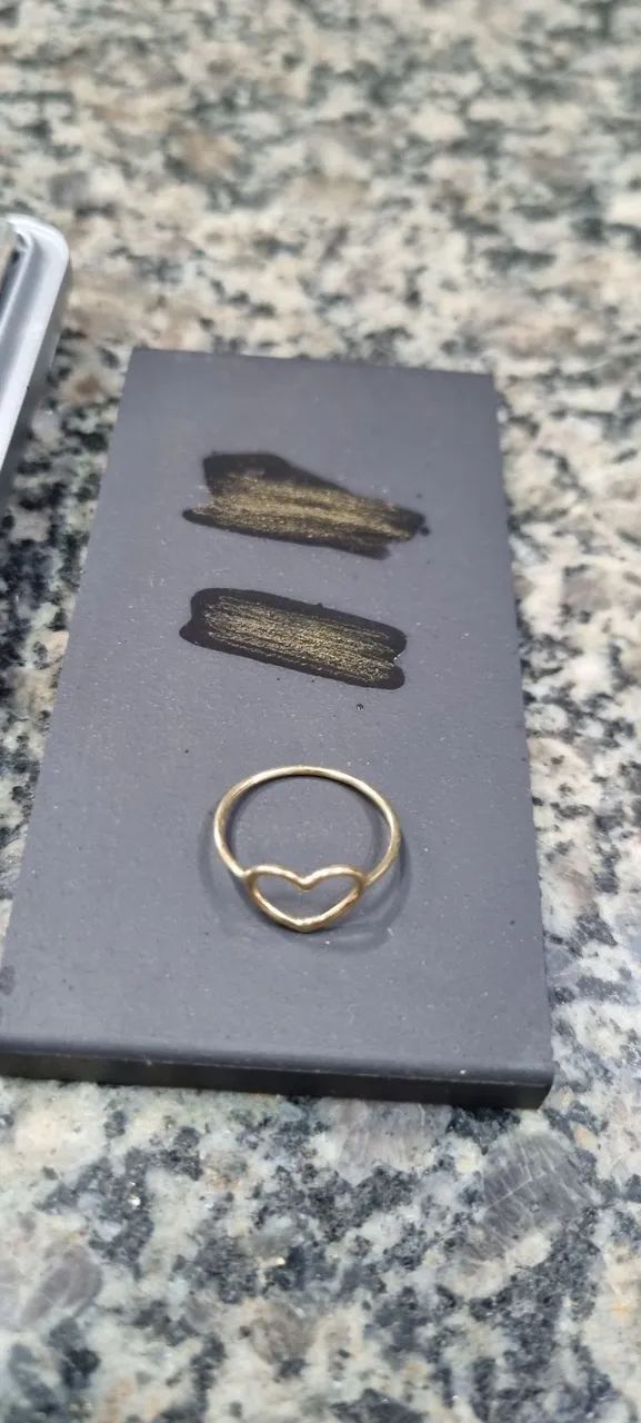 Anel coração em ouro 18k 750