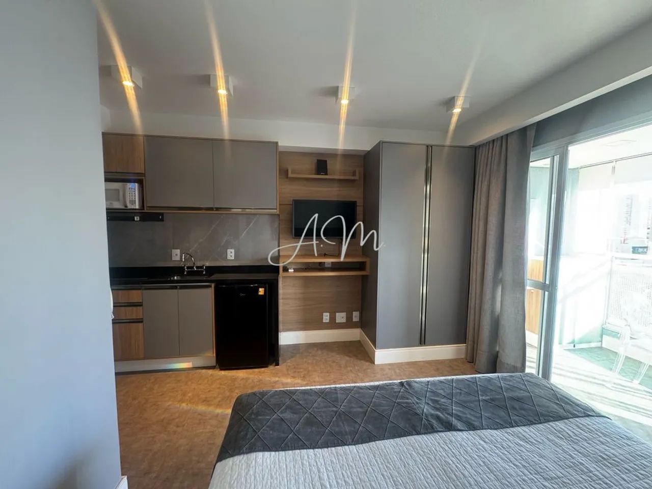 Lindo studio mobiliado para locação no Campo Belo - Foto 4