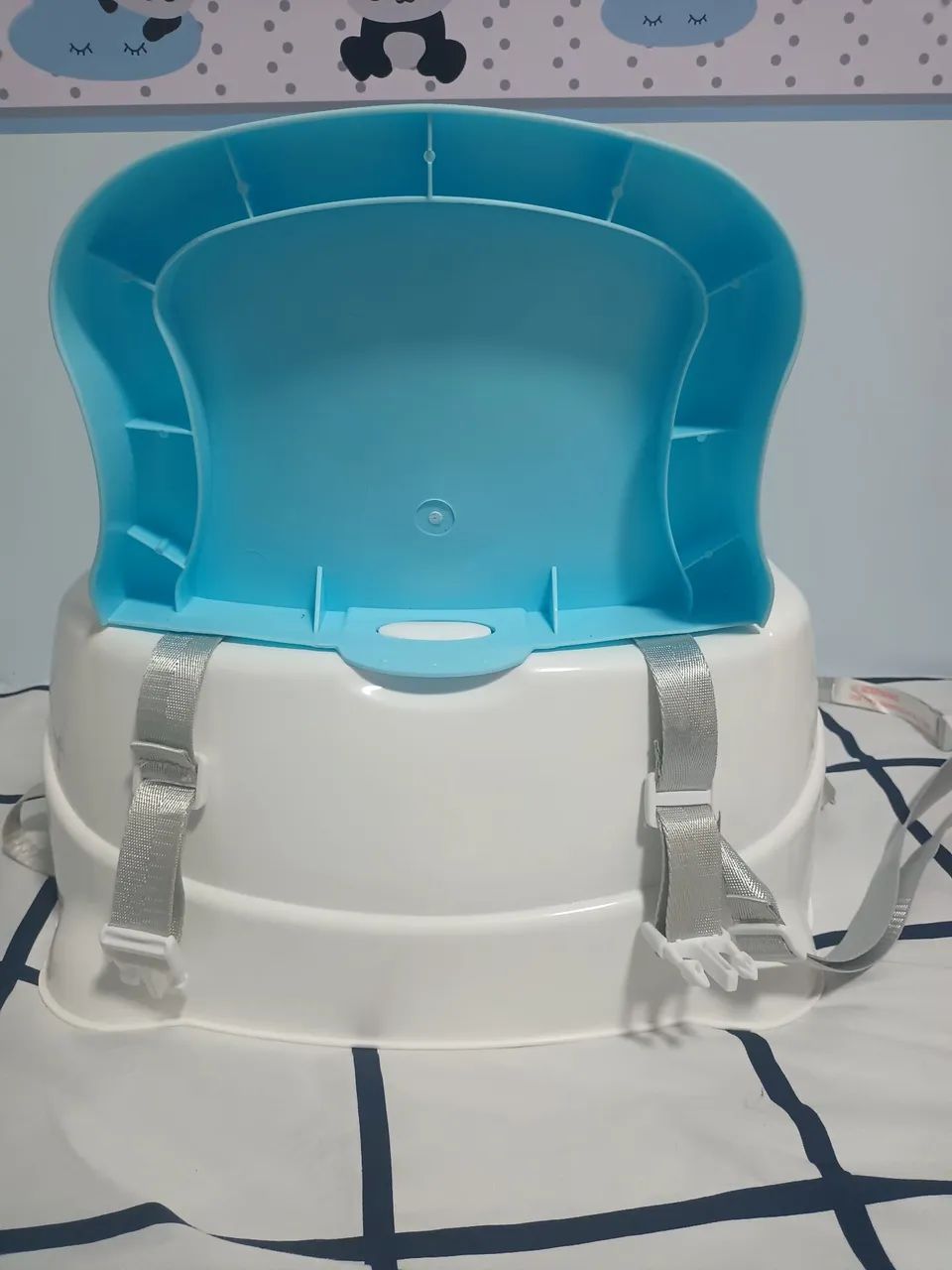 CADEIRA DE ALIMENTAÇÃO AZUL GUTA GUTI - Foto 3