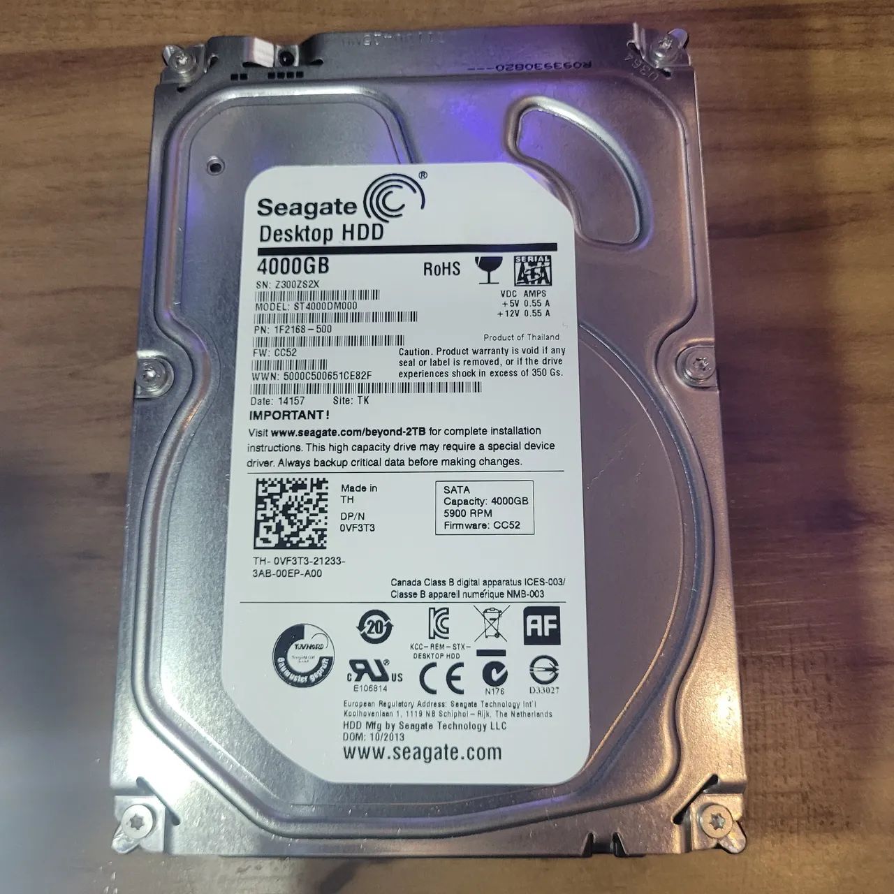 HD INTERNO SEAGATE 4 TERABYTES  - Foto 5
