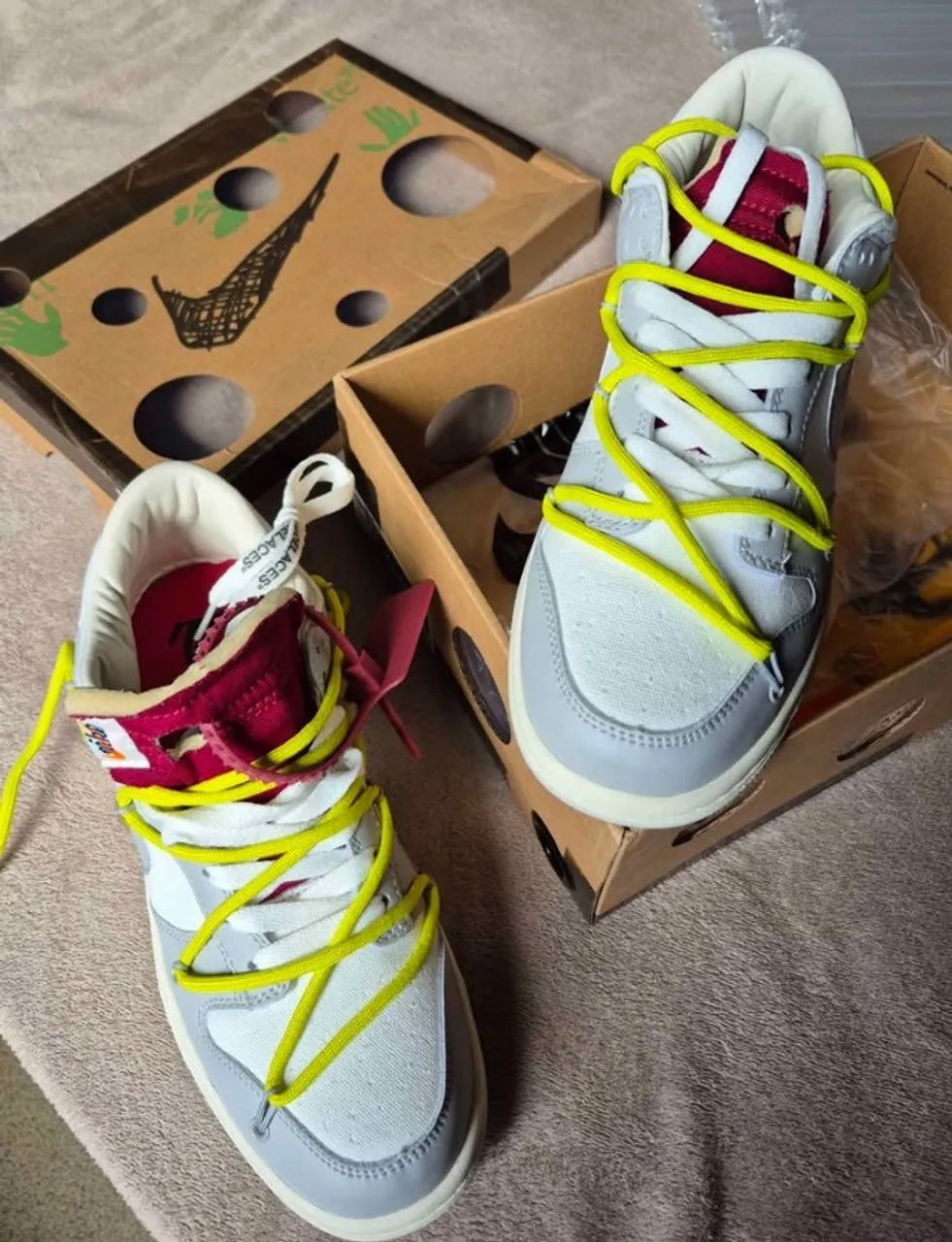 Nike Dunk Low Off-White n 40 NOVO TOP - Foto 4