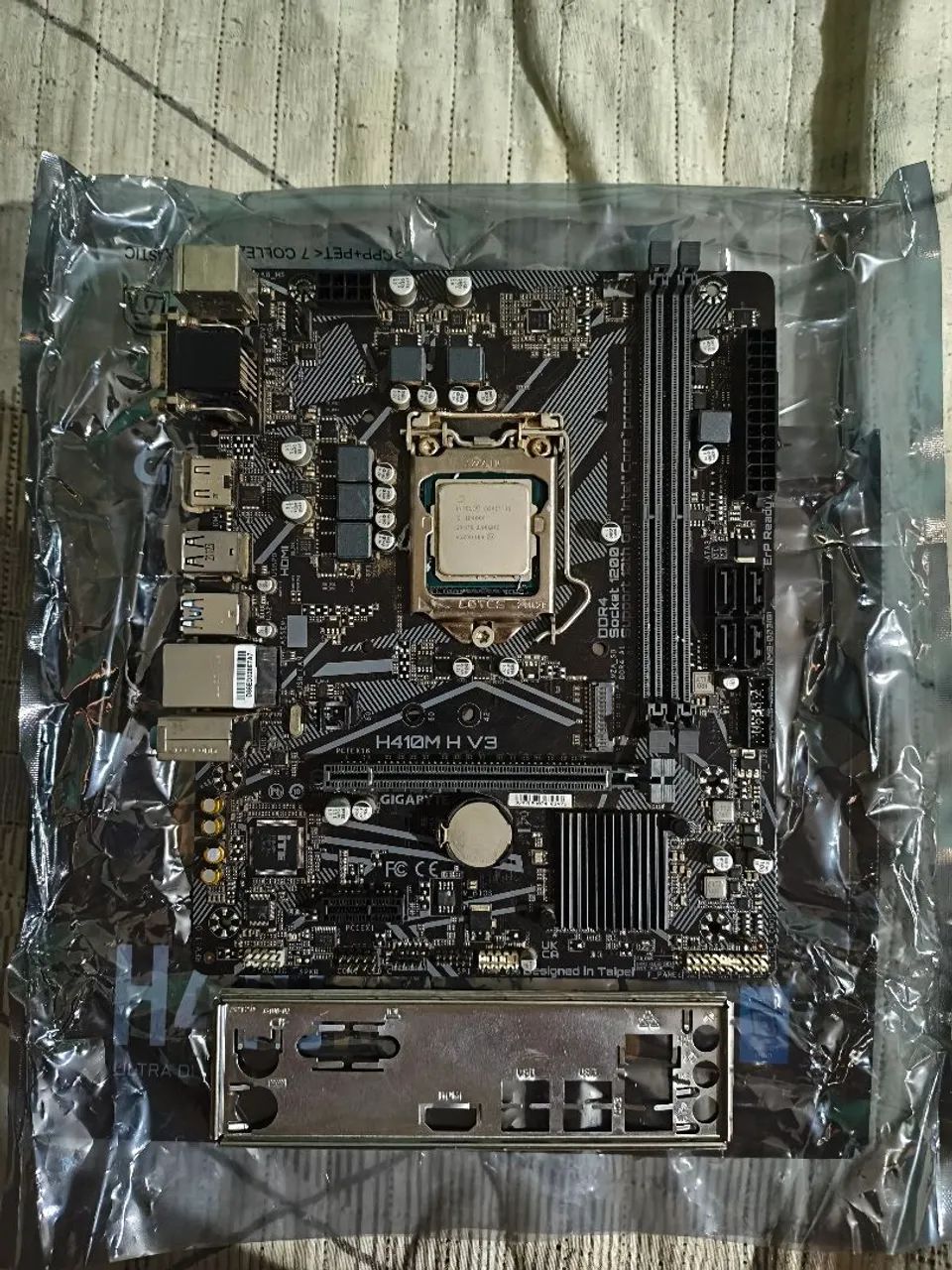 Kit processador 10400f mais placa mãe  - Foto 4