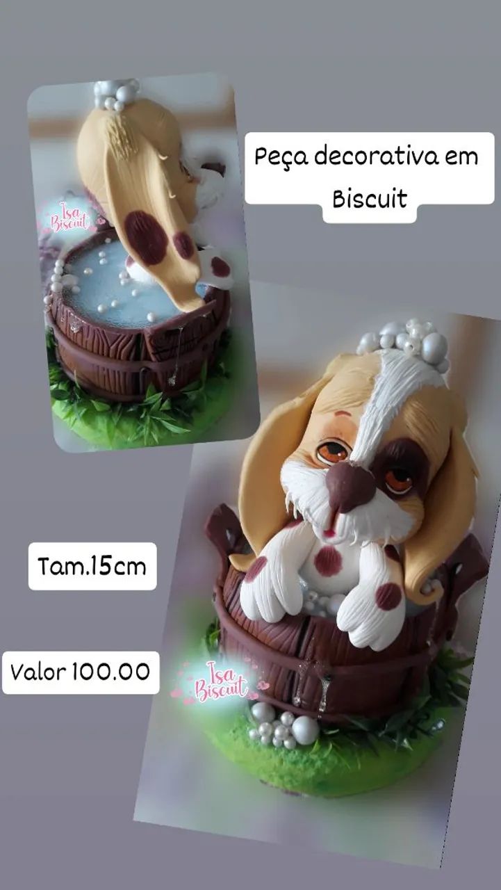 Ornamentos em biscuit  - Foto 3