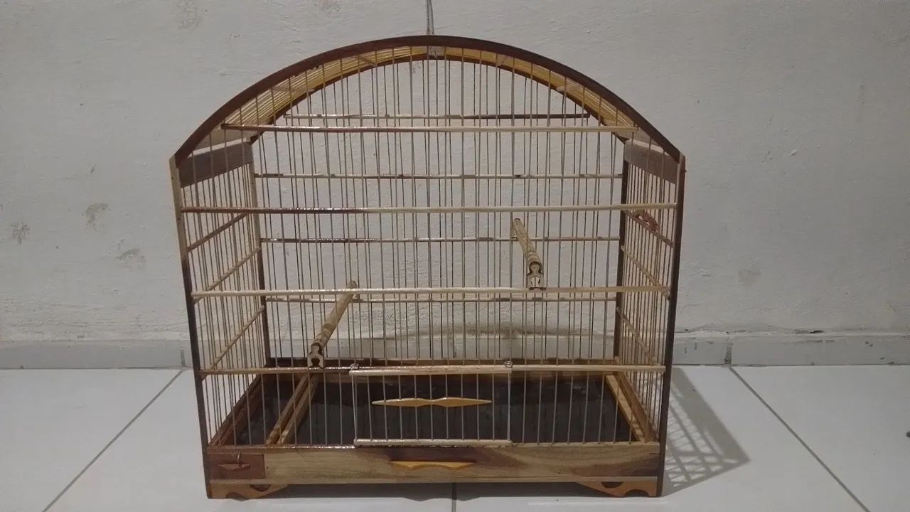 Gaiola de luxo artesanal 