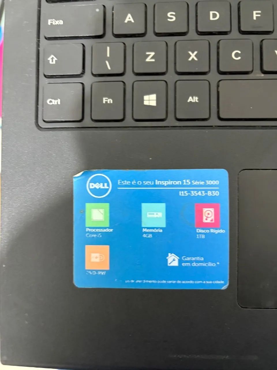 Notebook Dell inspirion - Foto 3