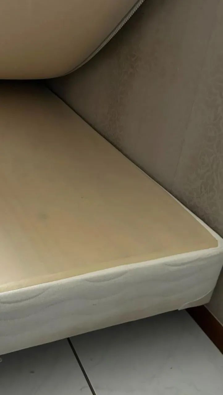Cama box solteiro c/ colchão  - Foto 2