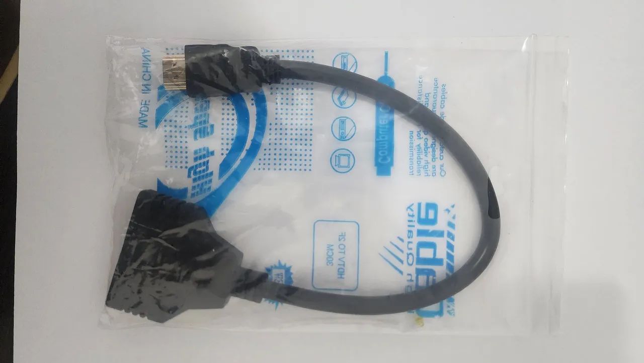 Cabo divisor multi de imagem Hdmi 30cm - Foto 3