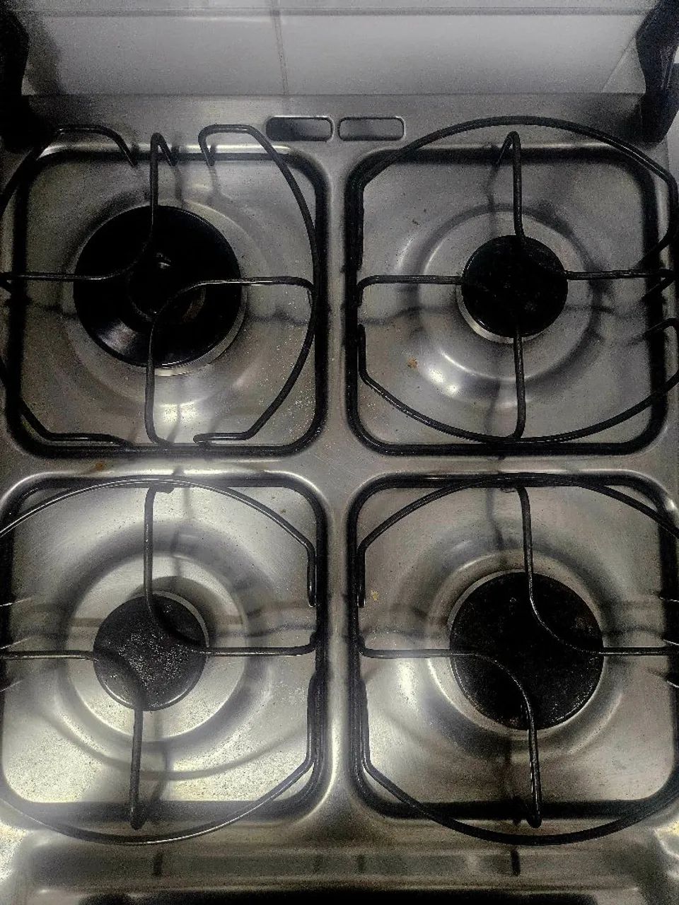 Fogão Brastemp 4 bocas cor Inox com grill e timer digital - Foto 3