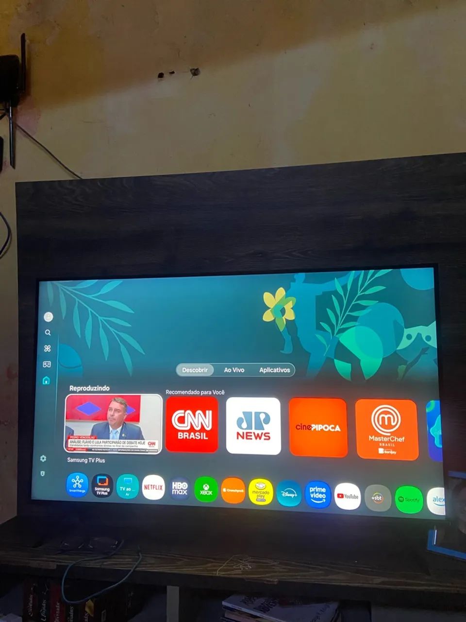 Tv Samsung smart cu7.700 43 polegadas