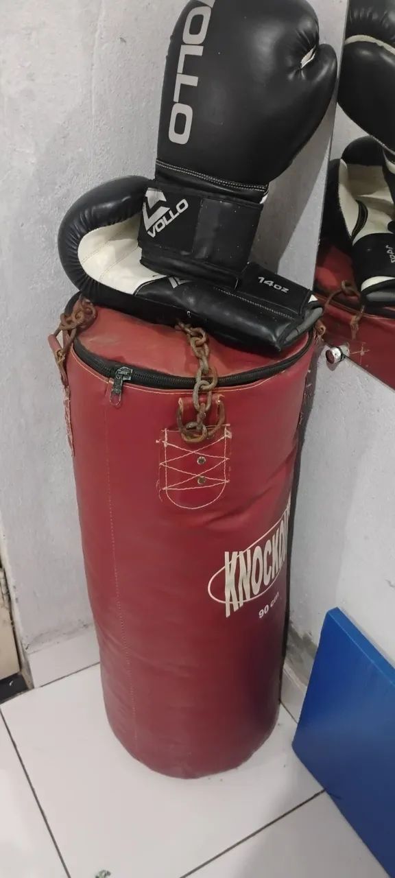 SACO DE BOXE + LUVA  - Foto 2