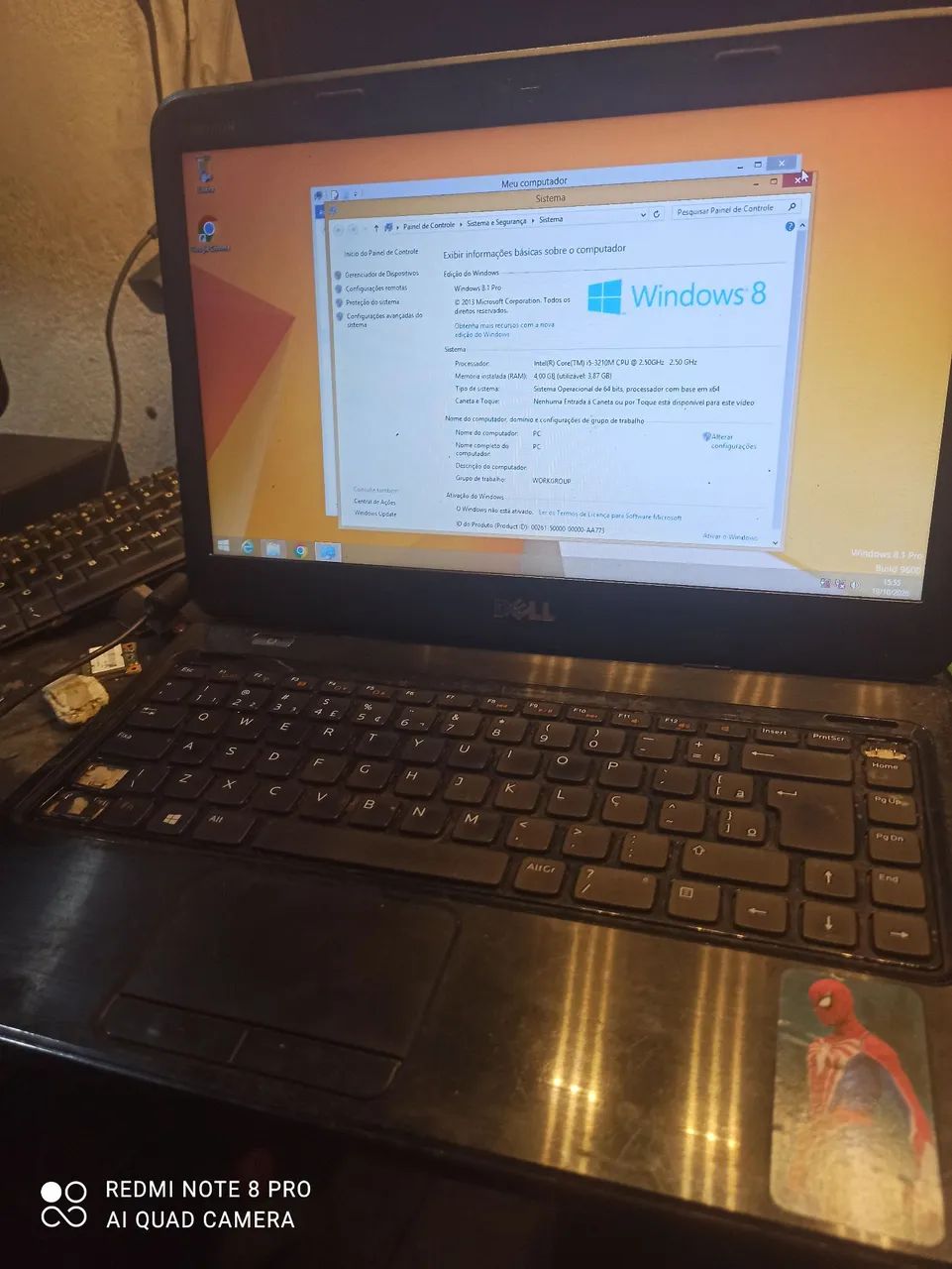 Notebook core i5 para peças ou usar assim  - Foto 3