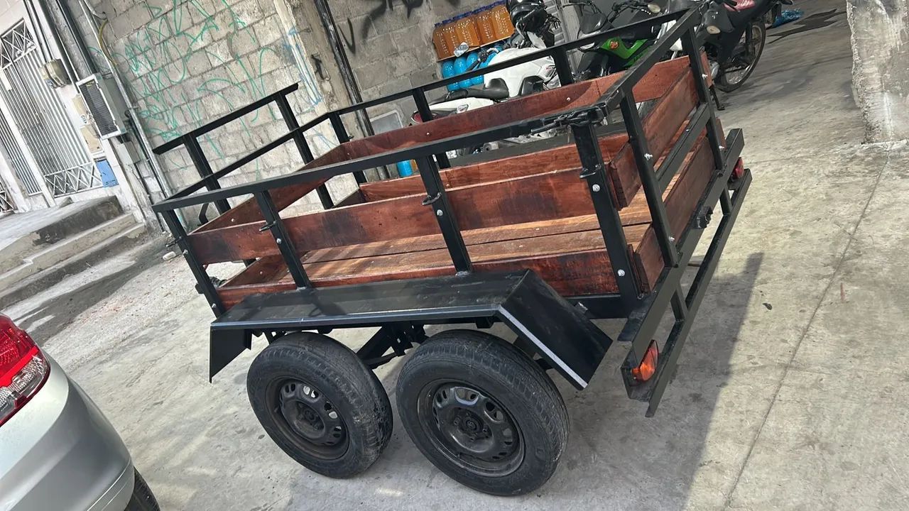 Venda de Reboques Diversos - Modelos para Moto, Carro e Van - Foto 2
