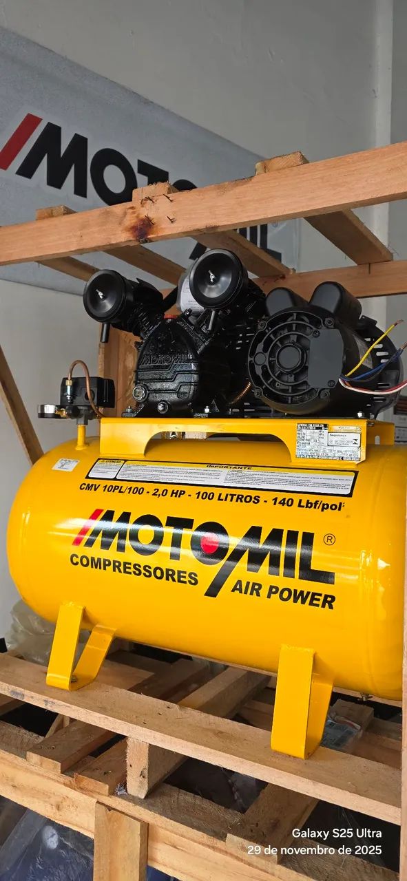 Compressor 10 Pés 100L - Foto 2