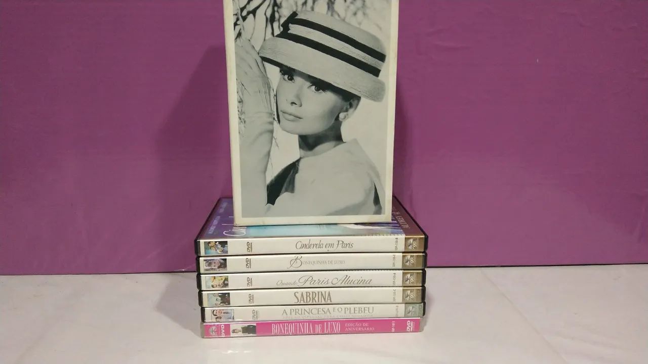 Dvds coleção Audrey Hepburn originais  - Foto 4