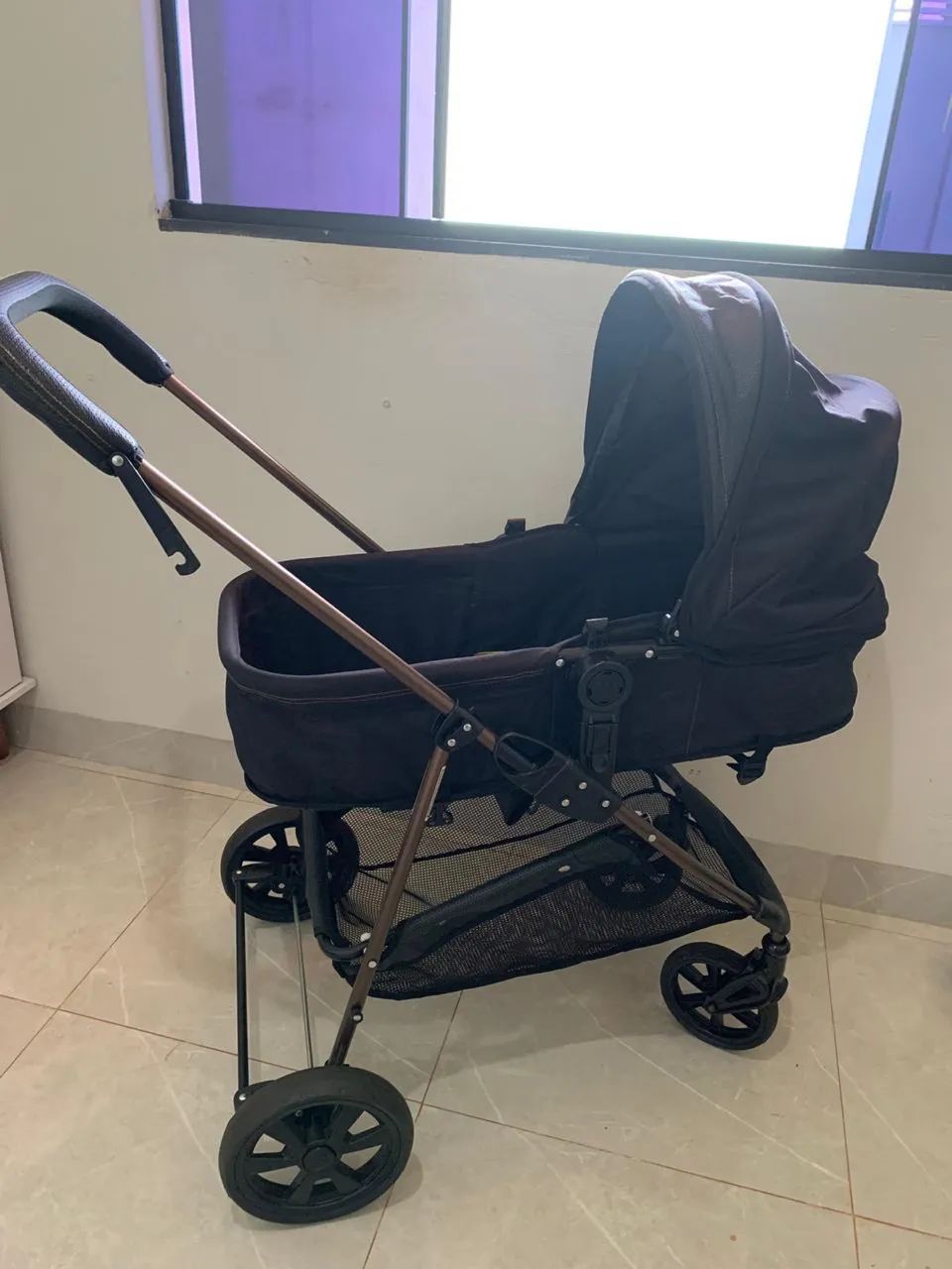 Vendo carrinho e bebê conforto galzerano - Foto 4
