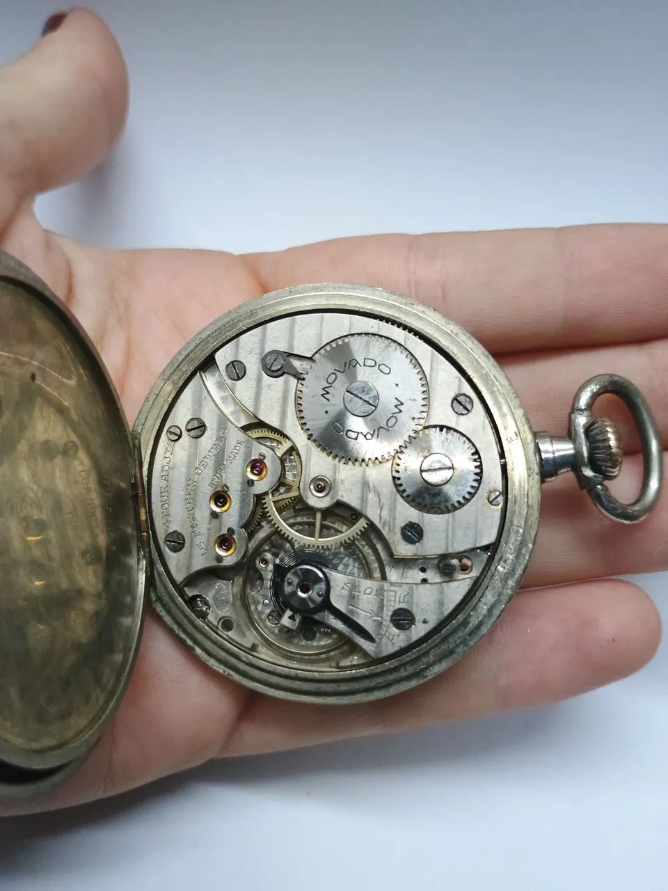 Relógio de bolso MOVADO antigo  - Foto 3