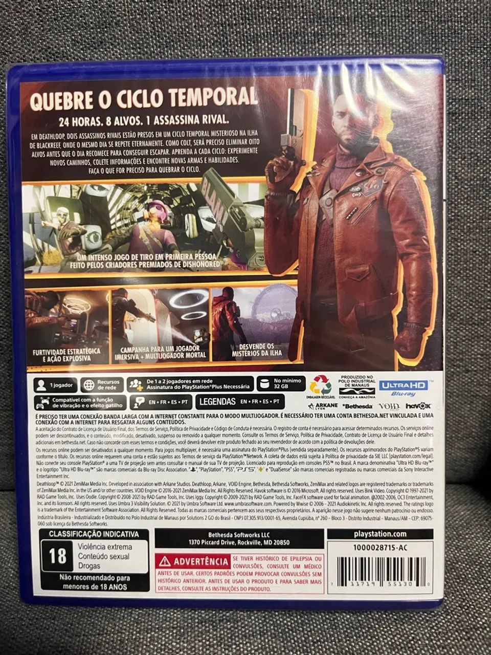 DEATHLOOP PS5 - NOVO LACRADO  - Foto 2