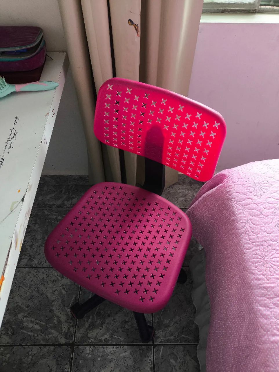 Cadeira de escritório para criança até 14 anos