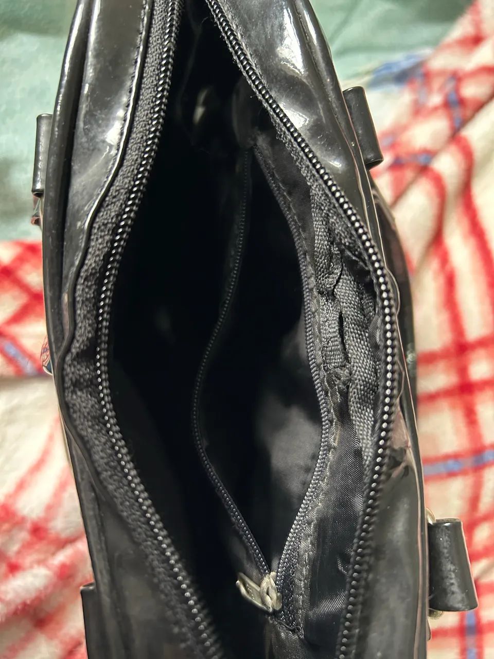Bolsa de mão preta - Foto 5