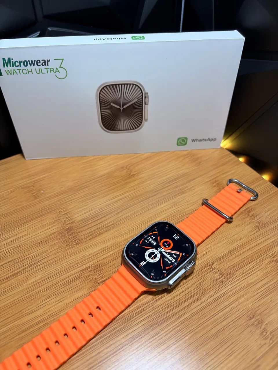 Smartwatch Watch Ultra 3(Responde msg whatsapp) - Foto 5