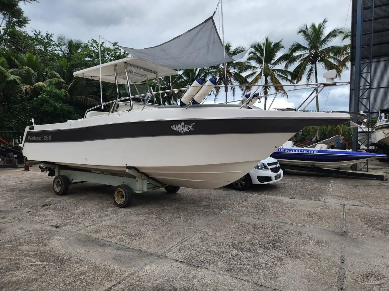 Lancha 26 pés marca wellcraft