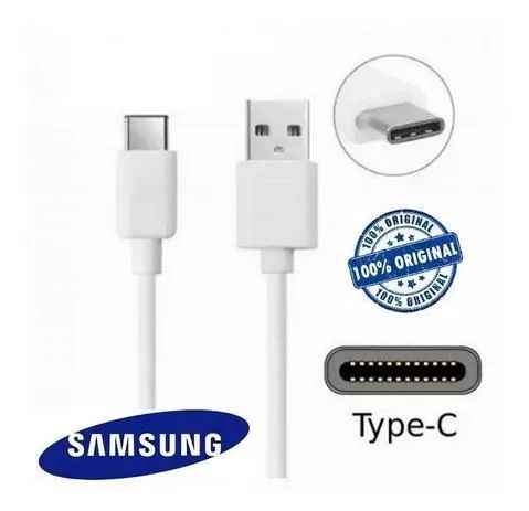 Cabo usb Samsung S8 S9 S10 Plus Note 8 Type C Original