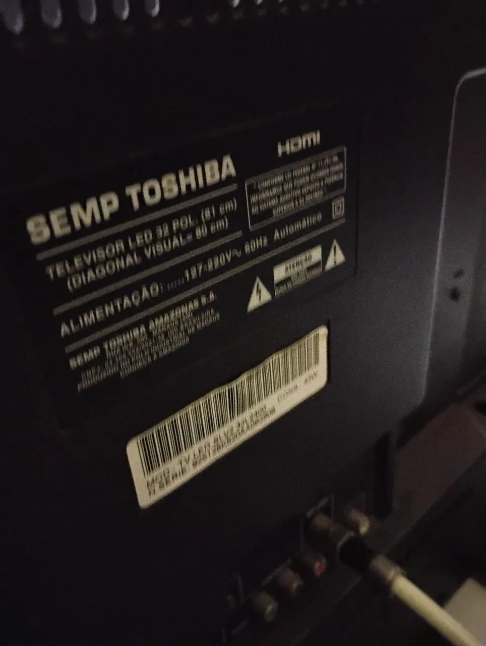 Televisão Toshiba 32polegadas  - Foto 3
