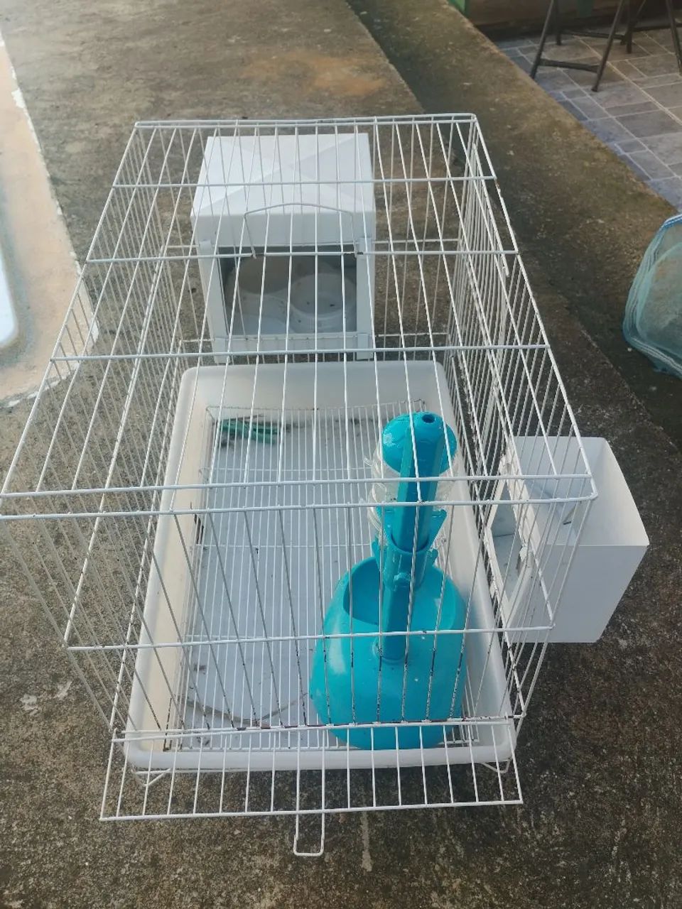 Gaiola para coelho 