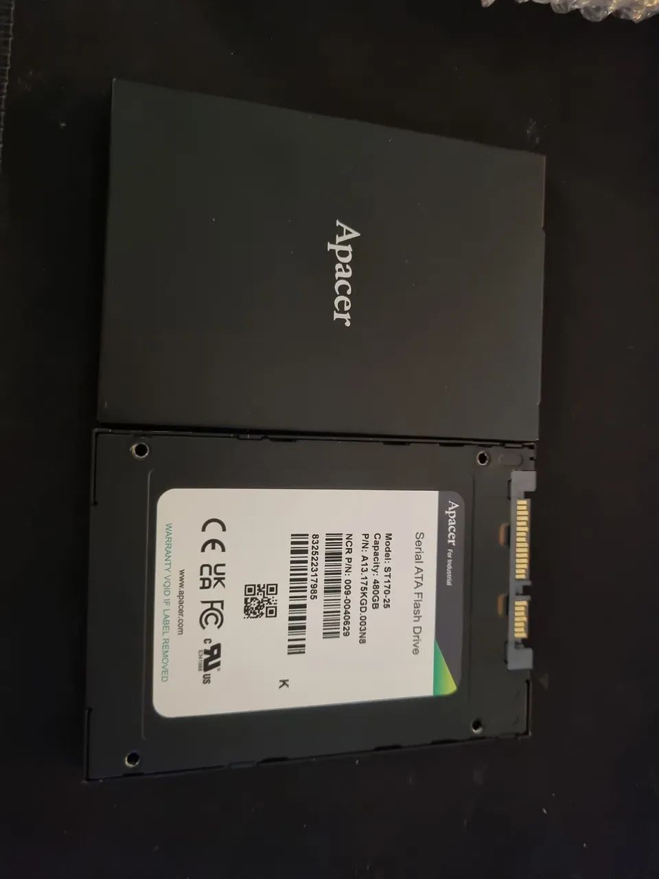 2 x SSDs Apacer 480Gb pc gamer, notebook e vídeo game