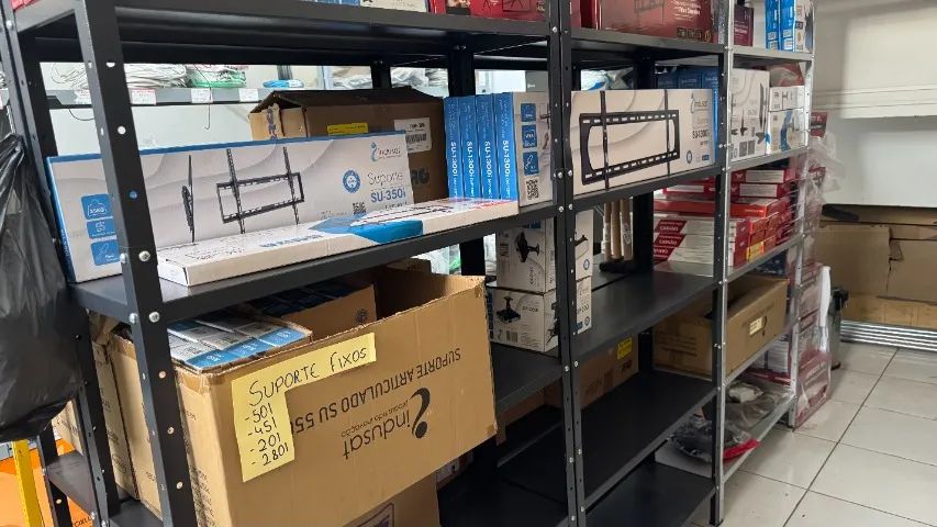 Vendo estantes prateleiras de aço para comercio - Foto 5