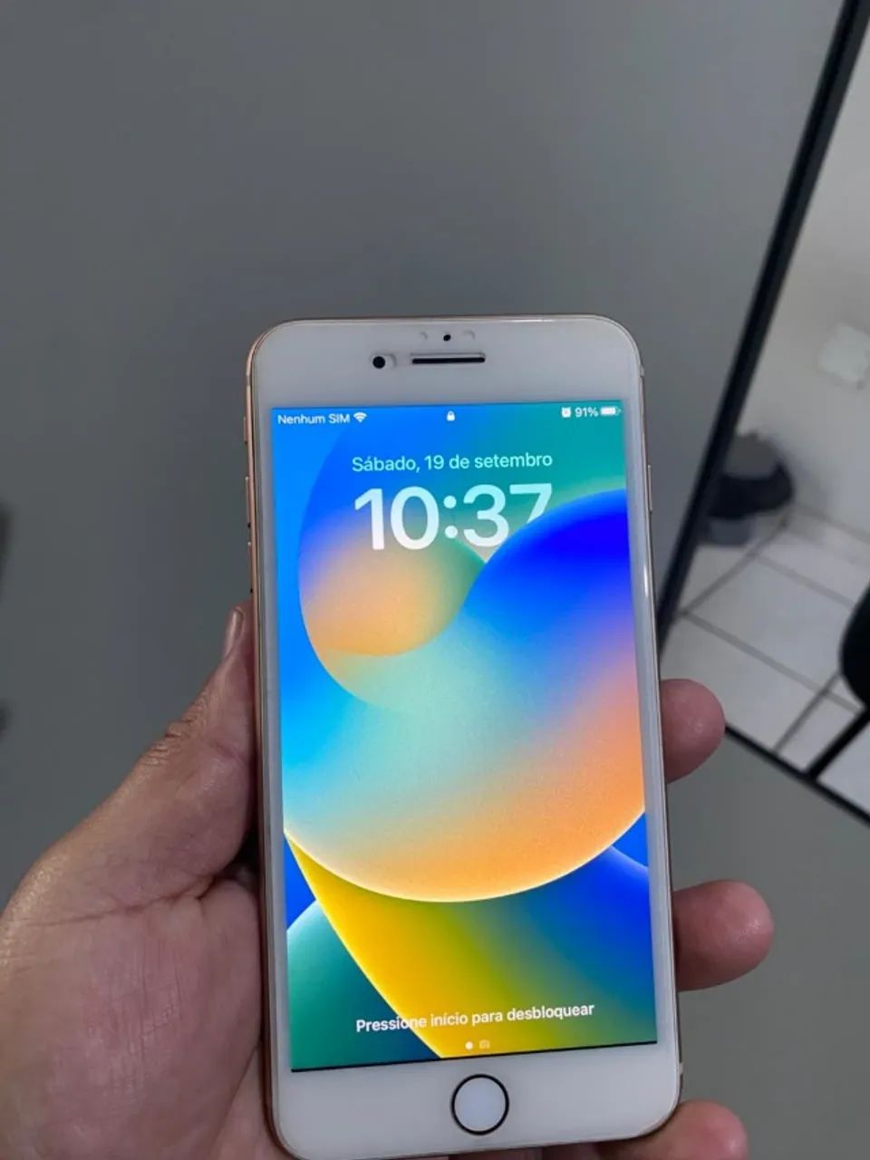 iPhone 8 Plus pra sair hoje