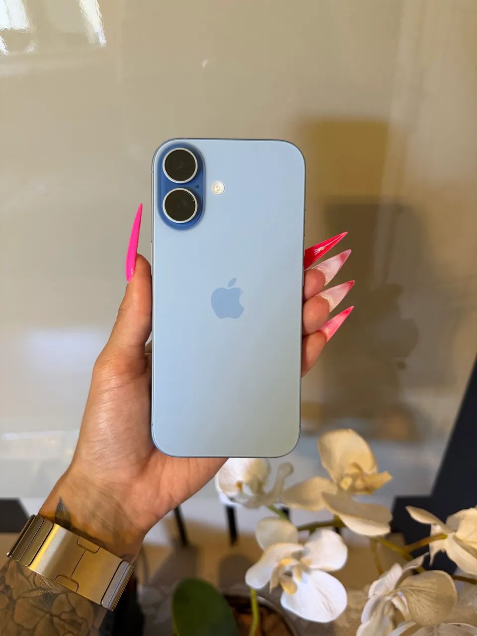 iPhone 17 256gb Azul Garantia Apple - Foto 3