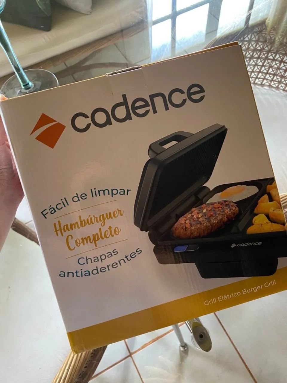 Grill Elétrico Burguer GRL510 Cadence