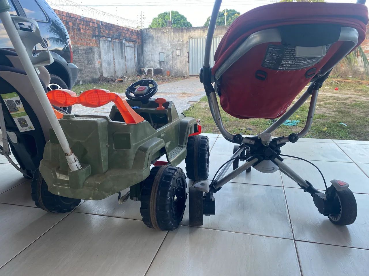 Carrinho de Bebê + Carro de Passear + Cadeirinha  - Foto 2
