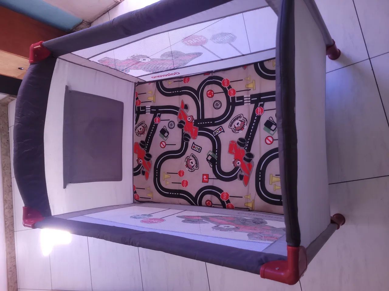 Berço chiqueirinho Galzerano de carrinho - Foto 5