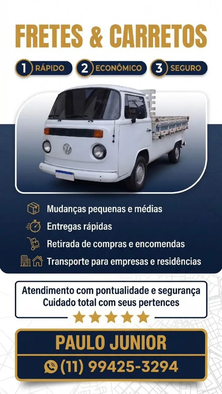 Carretos, fretes e mudanças 