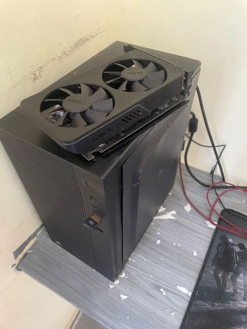 Pc gamer com placa de vídeo para retirar peça  - Foto 3