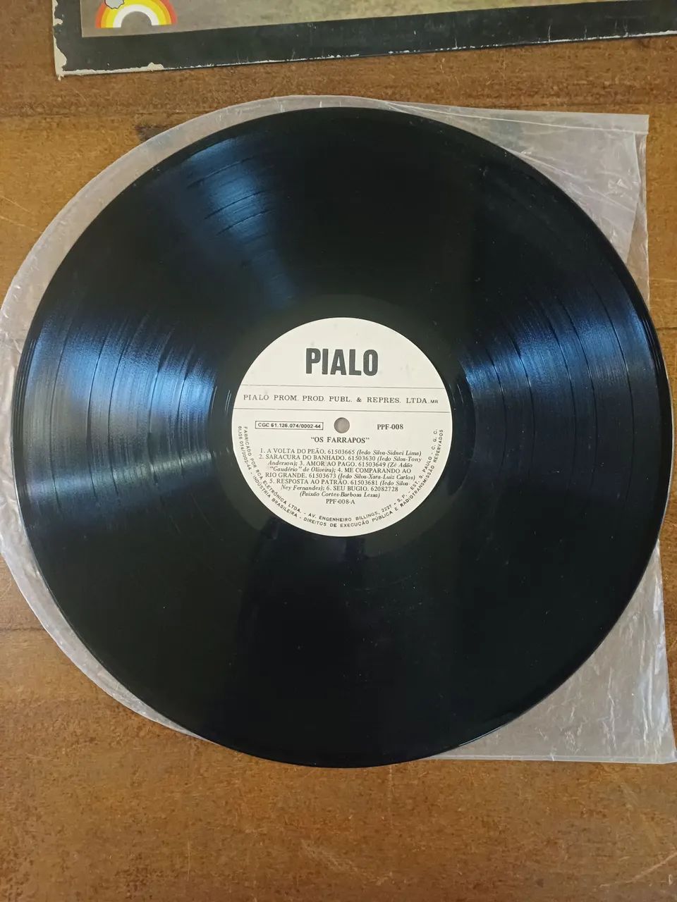 Vinil Os Farrapos - Foto 3