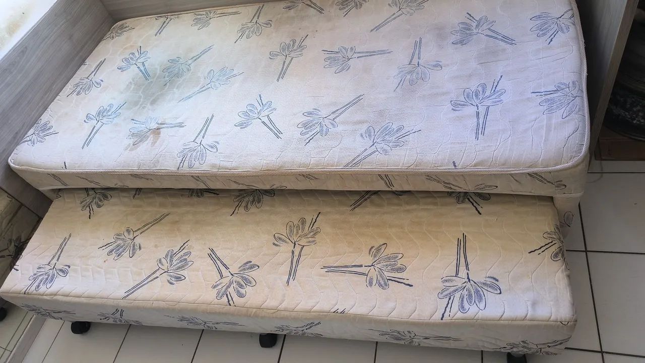 Cama solteiro com cama auxiliar  - Foto 3