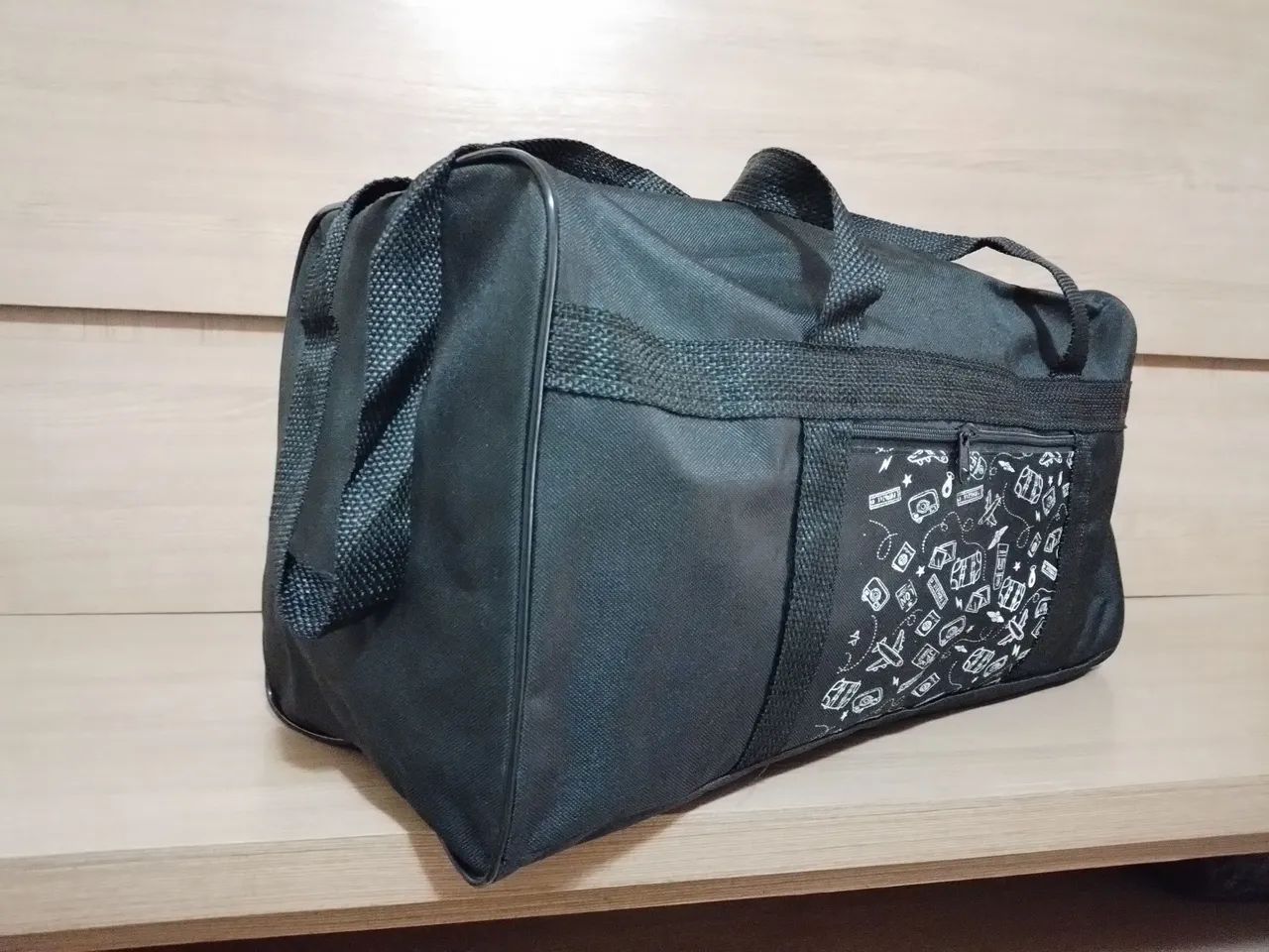 Bolsa Viagem Preta - Foto 3