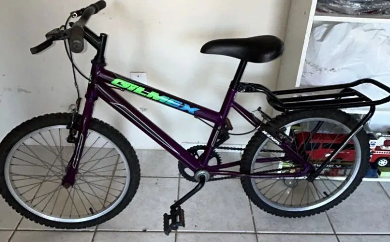 Bicicleta aro 20 Roxo  - Foto 2