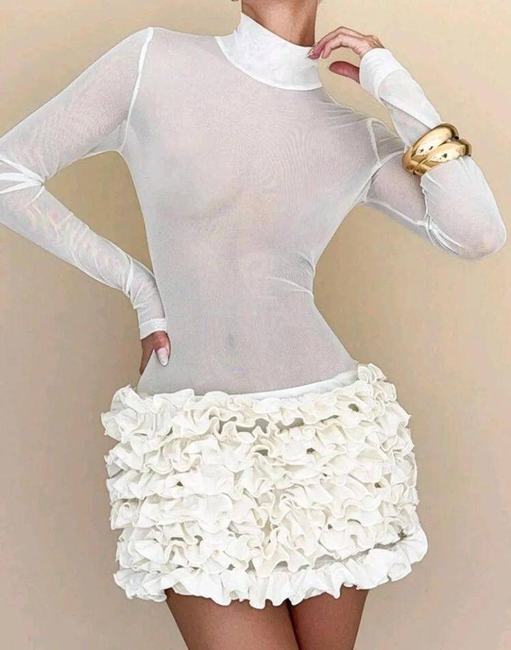 Vestido lindo M NOVO  - Foto 4
