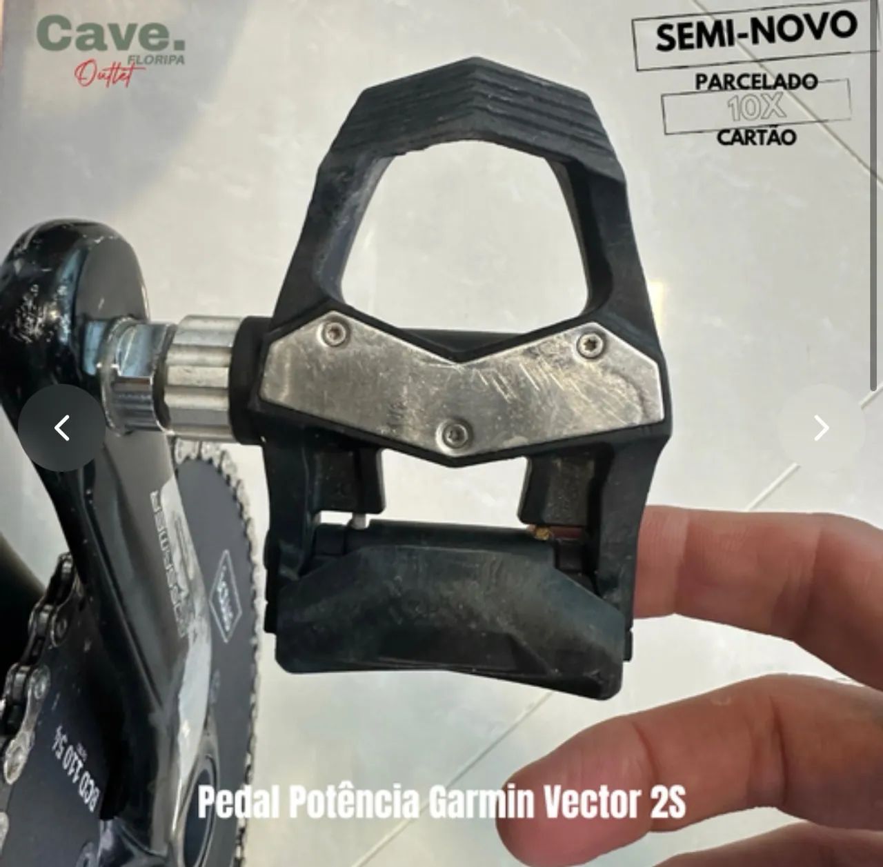 Pedal - Potência - Garmin Vector 2 S  - Foto 4