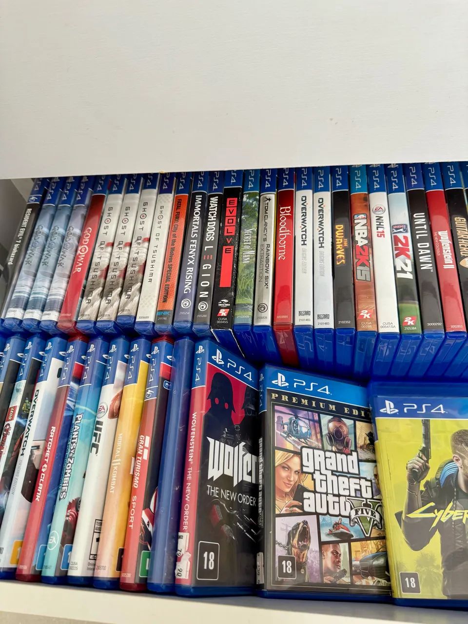 Jogos ps4 impecáveis 