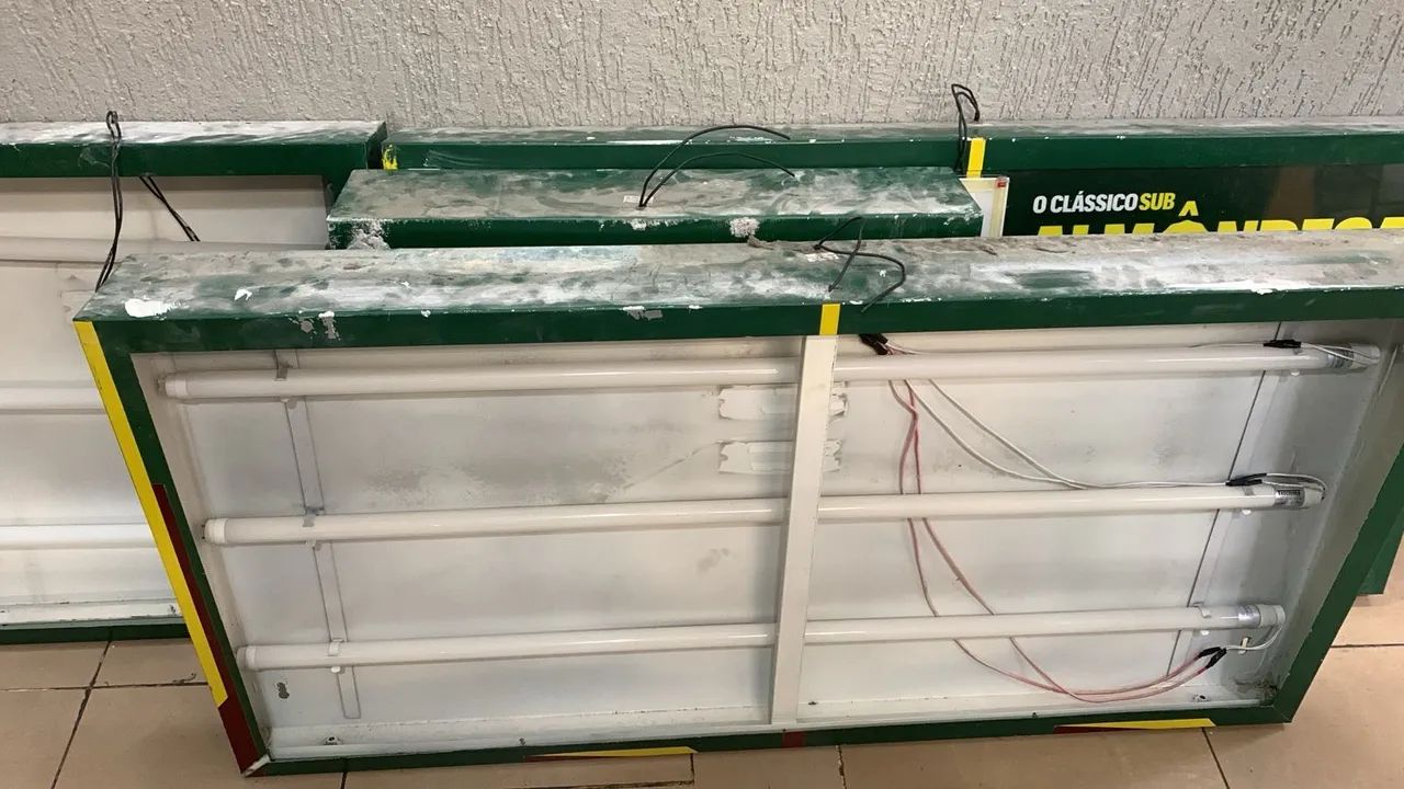 4 Letreiros luminosos duplo - Foto 5