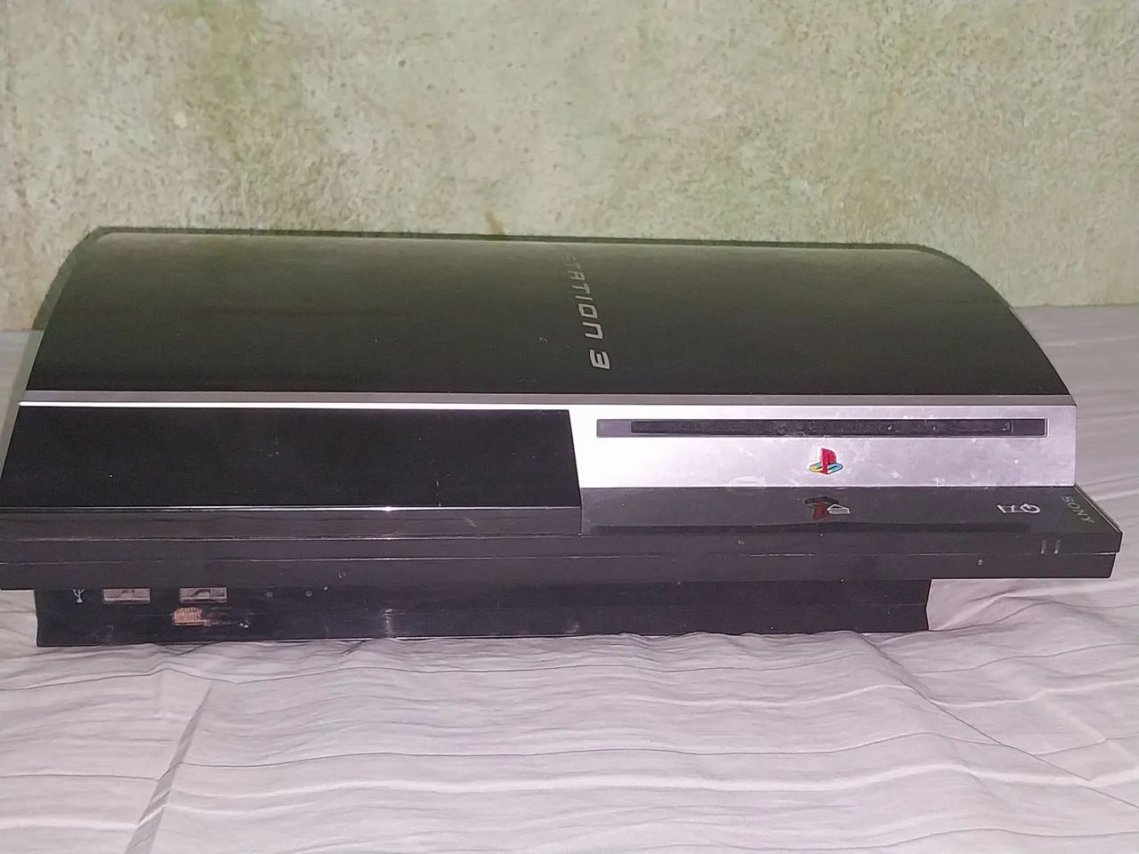 Playstation 3 Fat  2 USB  com defeito 